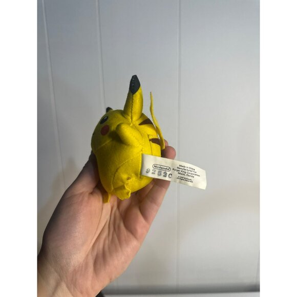 VTG Nintendo Pikachu Pokémon Collectible Plush Toy 3.25" Cartoon Stuffed Animal - Picture 3 of 5